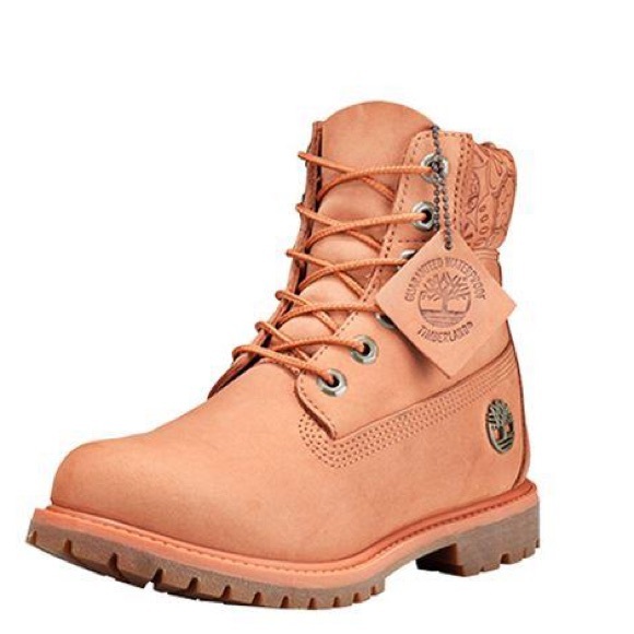 New Timberland WOMEN'S 6" PREMIUM BOOTS SUNBURN - Picture 2 of 8